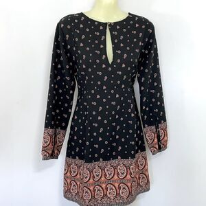 Abercrombie & Fitch Dress/Tunic Floral Paisley Excellent Sz SP